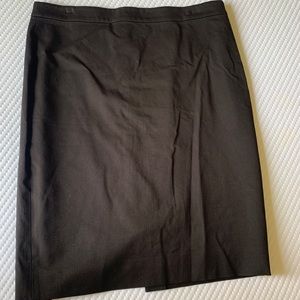 J. Crew Size 12 No. 2 Black Pencil Skirt. Good condition